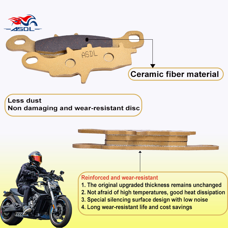 Motorcycle Front Brake Pads Fo - Carbon Ceramic Motorcycle Brake Rotor review and price