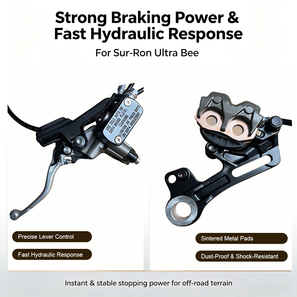 SurRon Ultra Bee Front & Rear  - Front Rear Brake Caliper Bracket Kit review and price